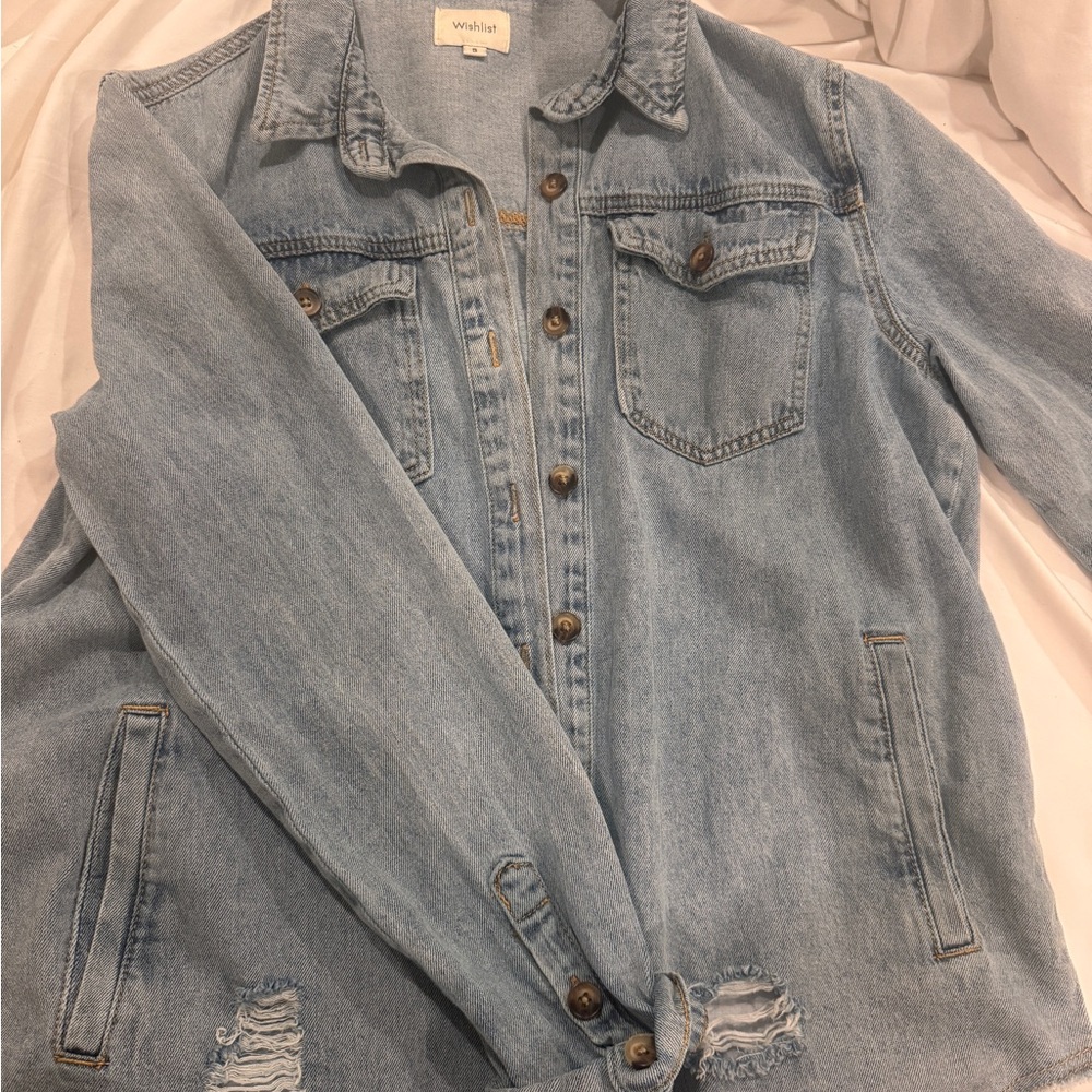 Wishlist Sky Blue Denim Jacket